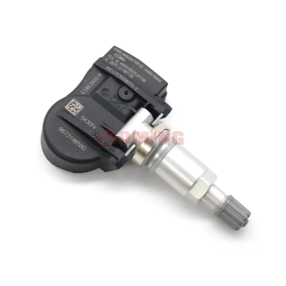 TPMS 5430T4 Tire Pressure Monitoring Sensor Fit for Peugeot 207 307 407 508 607 807 1007 for Citroen C4 C5 C6 C8 9673198580