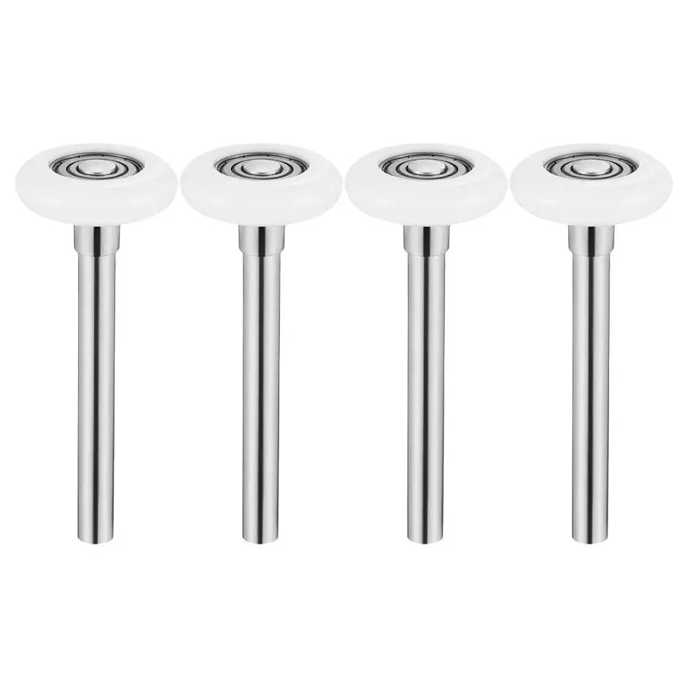 

Комплект из 4 нейлоновых герметичных роликов для гаражных ворот: бесшумные, усиленные, для плавного скольжения дверей