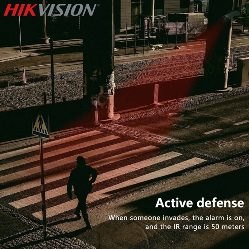 Hikvision Original DS-2CD1T43G0-I 4MP HD POE IP camera  Support motion detection IR50m IP67 Outdooer Bullet Surveillance Camera