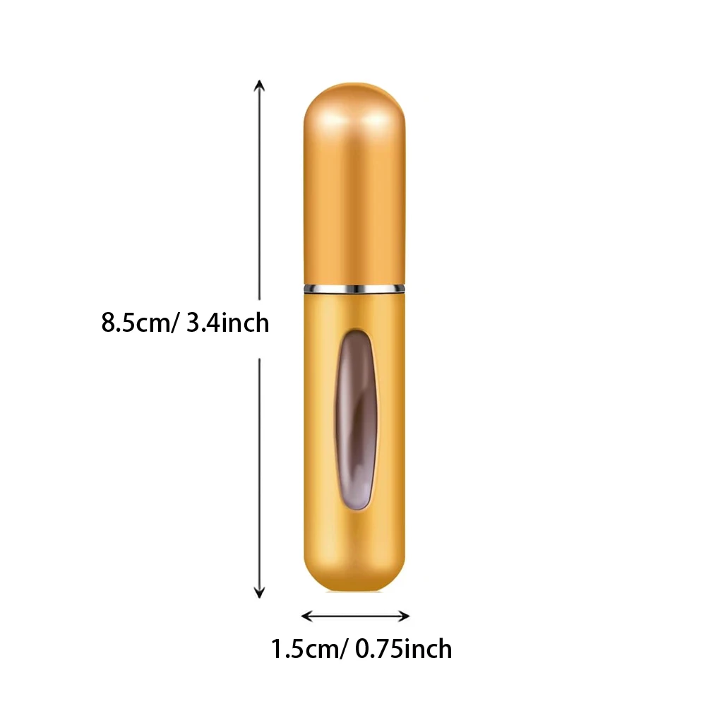 ミニ香水噴霧器,化粧品用ポータブル液体容器,アルミスプレー,詰め替えボトル,空,3個,5個,10個,20個,30個