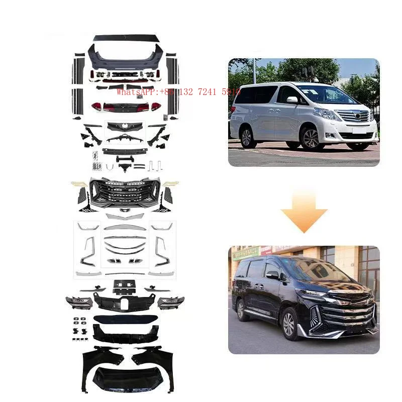 Hongsheng ProductsNew Model Upgrade Bodykit for  Alhrd 2008-2014 AH20 Century Hawk Bumper Grill Fenders Kit-Bolt-On 100% Fitment
