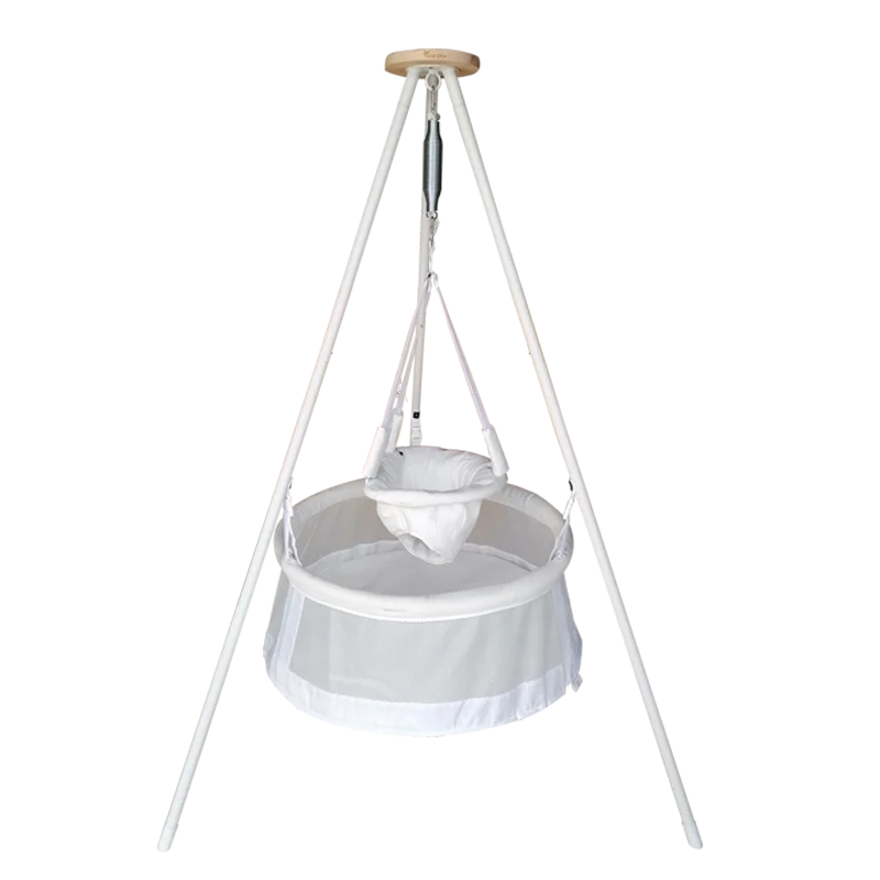 Newborn crib baby bb cradle bed children's swing can be moved, folded and portable