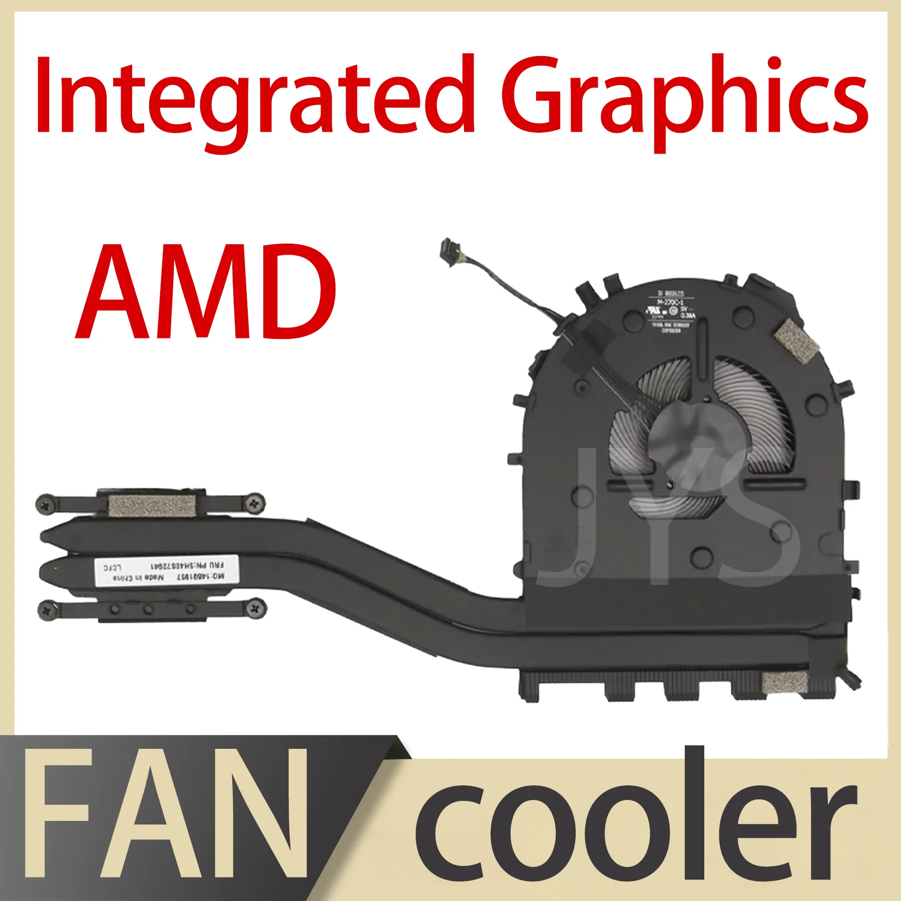 Suitable for Lenovo ThinkPad E14 Gen2 E15 Gen2 Fan cooling module Integrated graphics AMD Fan