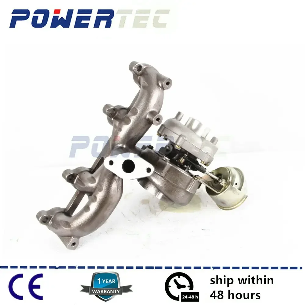 New Turbine For VW Bora 1.9 TDI 74Kw ALH AHF AJM AUY Full Turbocharger GT1749V 713672-0001 713672-5006S 03G253014R 1997-2005