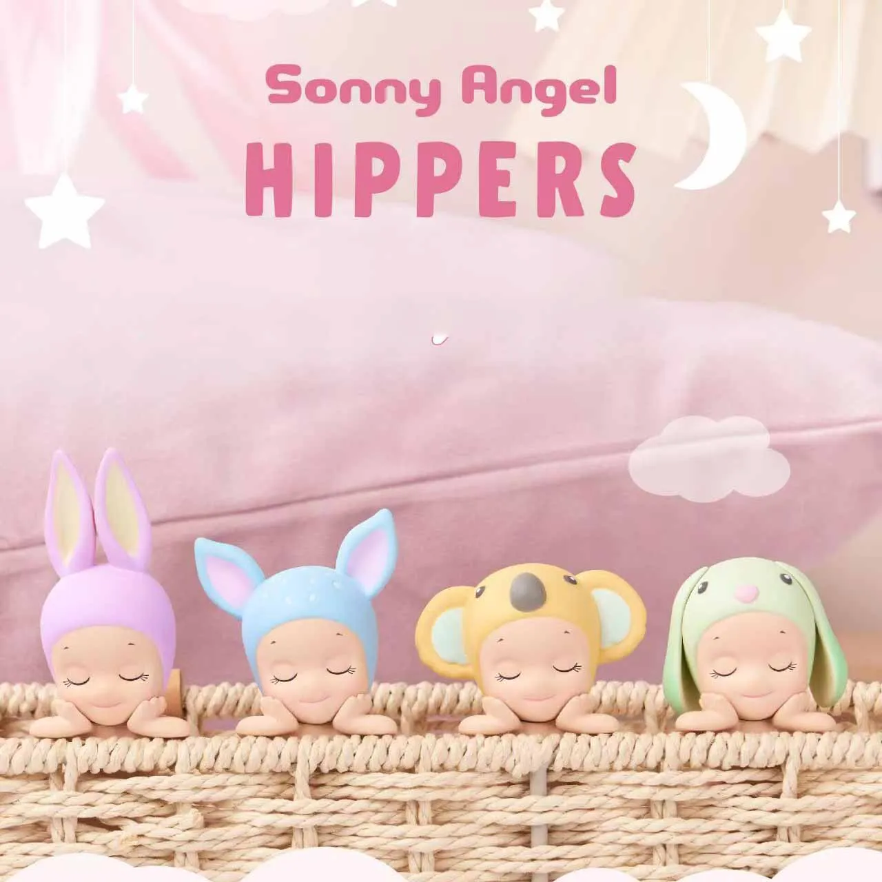 Sonny Angel Sleeping Angel Series กล่องตาบอดแฟชั่นเล่น Kawaii มินิอะนิเมะตัวเลขของเล่นตกแต่ง Limited Edition Surprise กล่อง