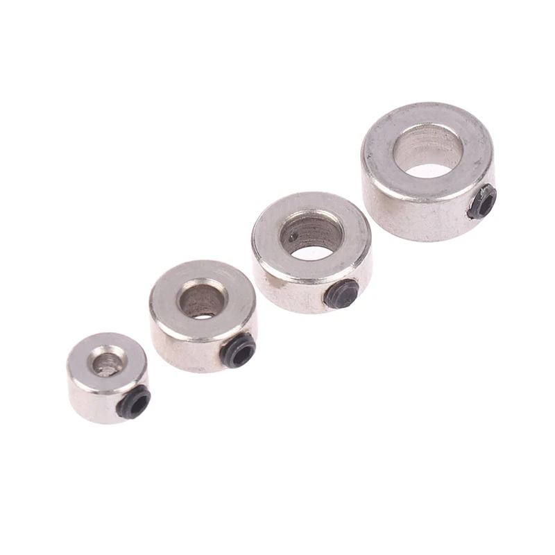 10PCS Wheel Collar Locker Shaft Axle Steel Bushing Landing Gear Stopper Inner Dia 2.1/3.1/4.1/5.1MM For RC Airplane