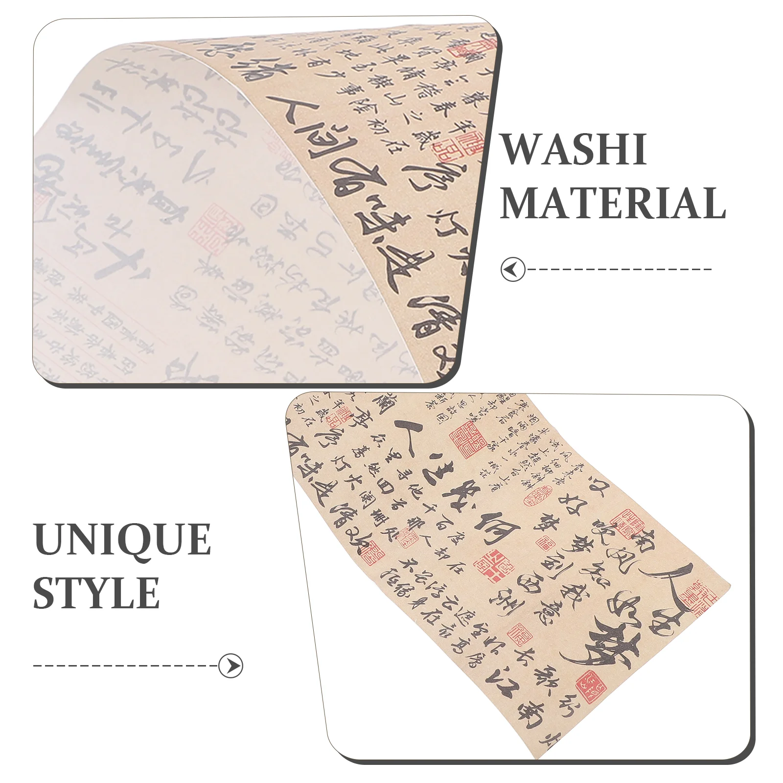 Washi fita adesivos vintage, mascarando Scrapbooking chinês, Glitter artesanato conjunto