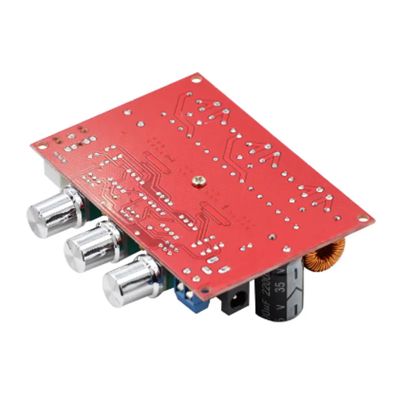 XH-M139 2.1 Channel Digital Power Amplifier Board 12V-24V Wide Voltage TPA3116D2 2*50W+100W