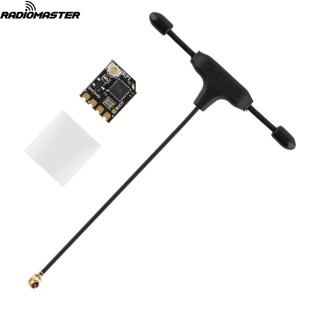 

Радиоприемник RadioMaster RP1 RP2 2.4 ГГц ExpressLRS ELRS Nano для радиопередатчиков TX16S TX12 ELRS RC