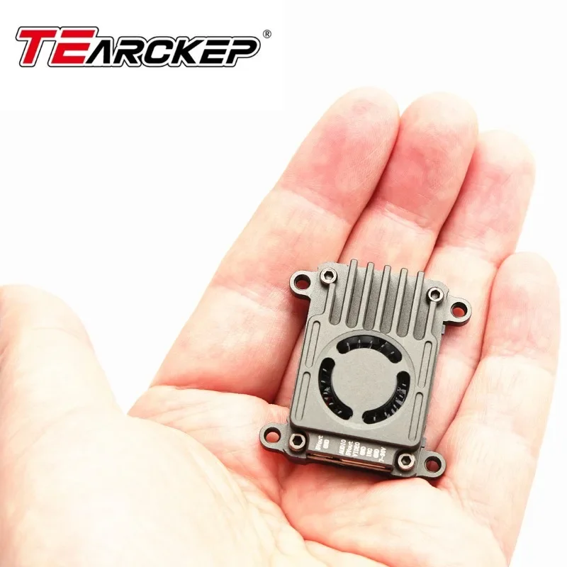 

TEARCKEP 3W VTX 5.8G/4.9G/6G 72CH - Long Range FPV Video Transmitter with Cooling Fan & OSD Control Professional Drones Parts