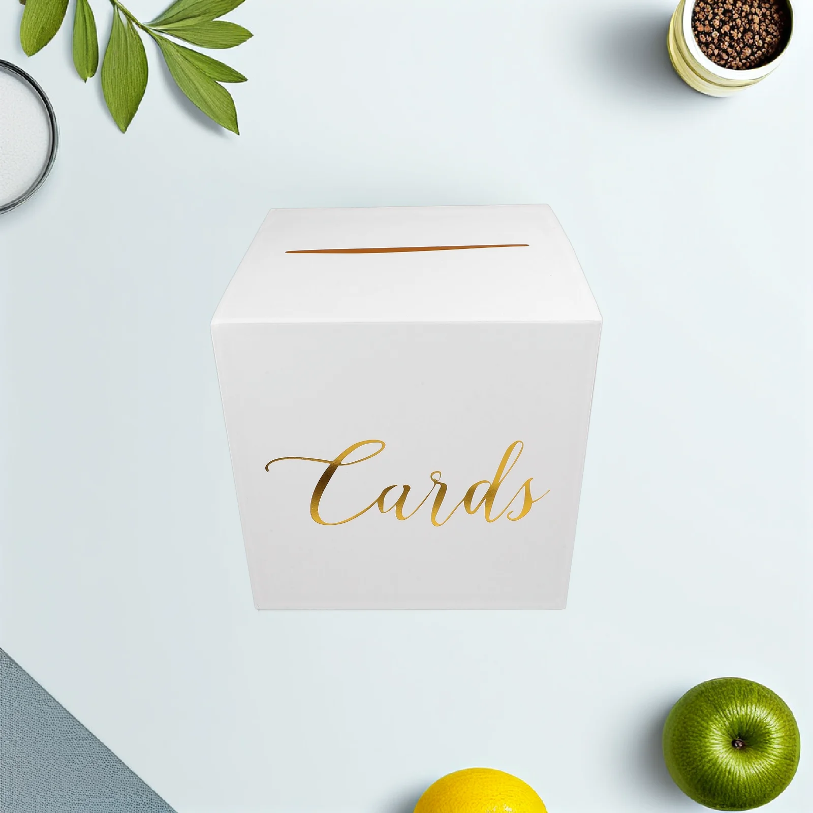 

1Set Wedding Card Box Thick Paper Rustic Money Envelope Holder for Wedding Reception Gift Cards Keepsake Box Paper Gift Boxes