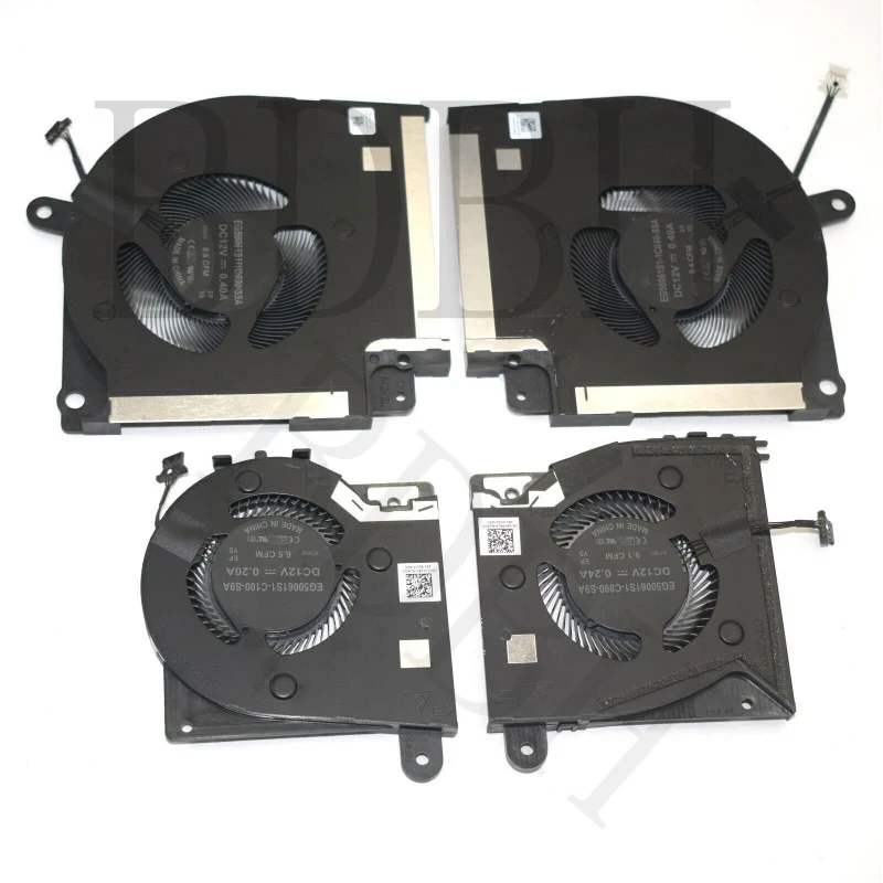 New For Dell Alienware X17 R1 R2 CPU GPU Cooling Fan DC12V 9DNWT X63JW W7KC4 J01R0 Replacement Part