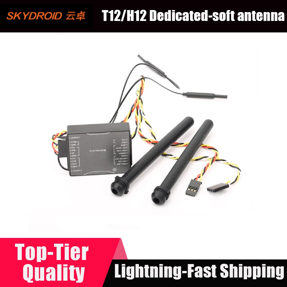 Skydroid T10, T12, H12 landbouwzender Radiobesturingsontvanger voor modelvliegtuigen, K++ en K3A-datakabel