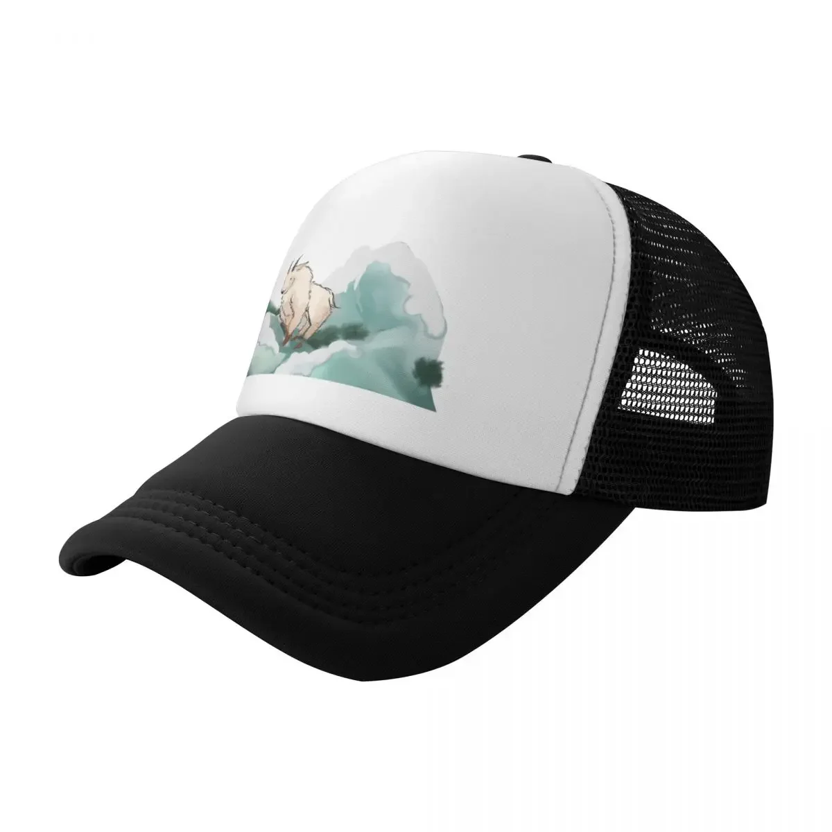 

Mountain Goat on a Mountain! Baseball Cap Cosplay Visor tea Hat Wild Ball Hat Women's Hats For The Sun Men's