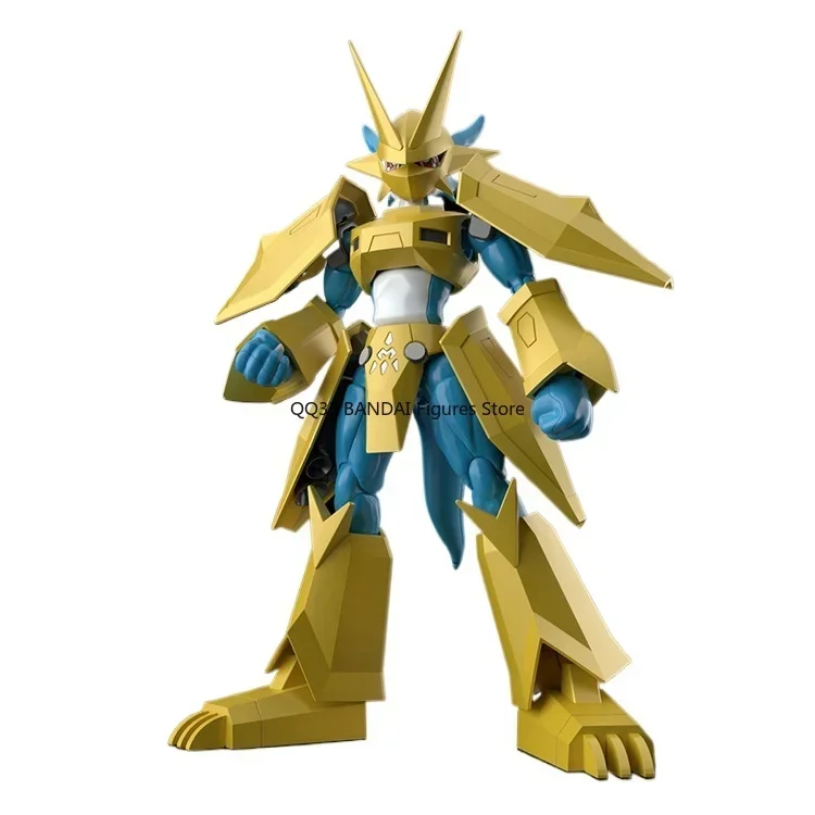 Bandai Original Figure Rise Digimon Adventure Magnamon Assembly Model Anime Action Figure Collectible Toys Boy Gifts