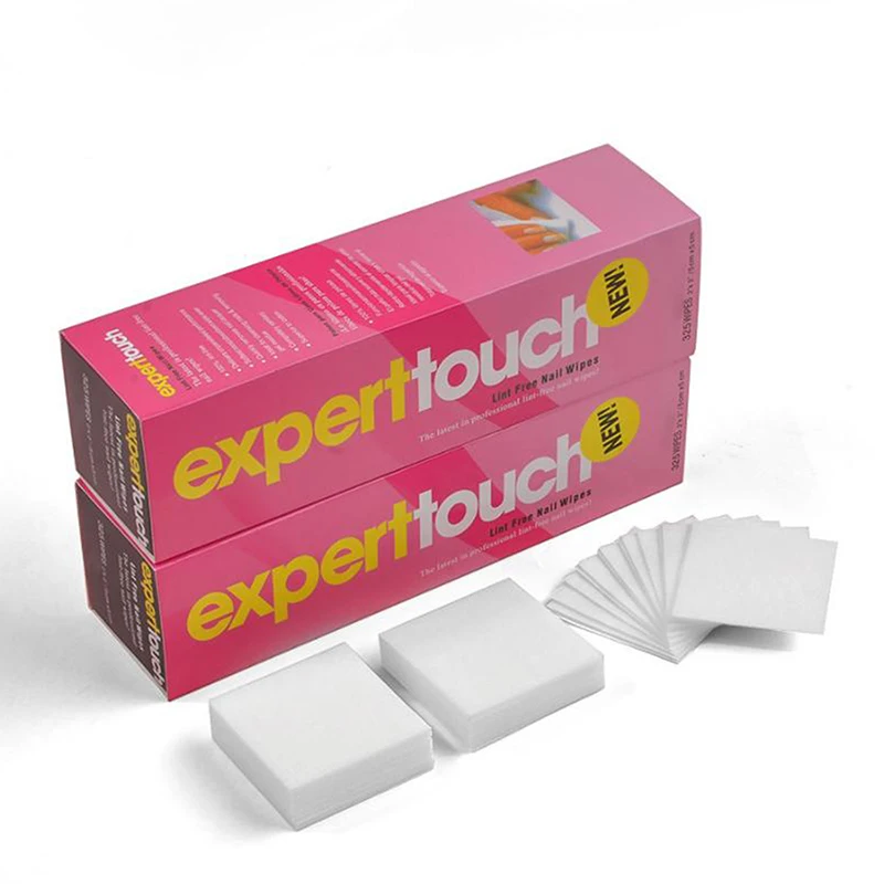 ジェルネイルポリッシュリムーバー,マニキュアクリーナー,糸くずの出ない紙パッド