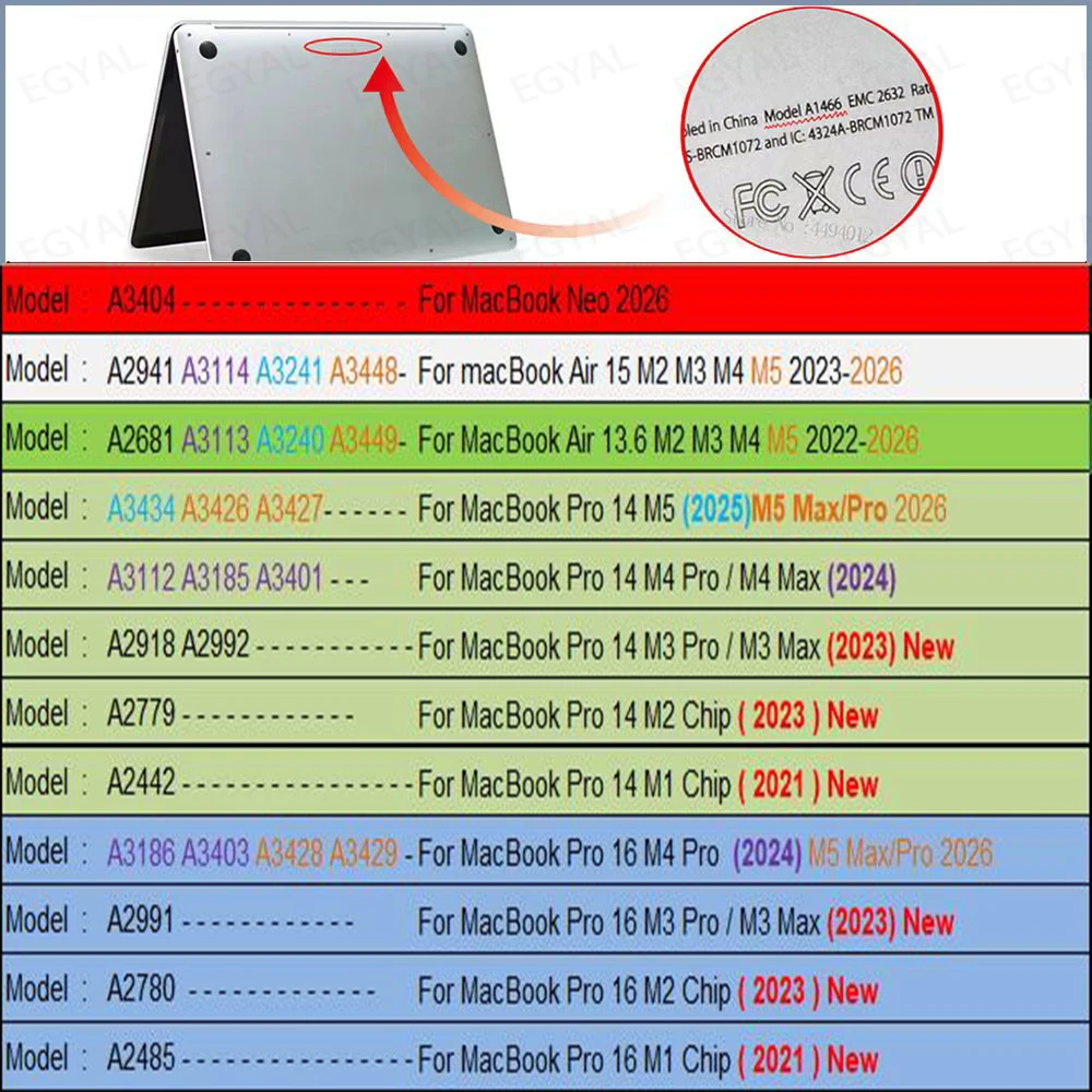 Leopard Print Glitter Laptop Case For MacBook Air 13 M5 2026 Case model A3449 Funda for MacBook Neo 13 Pro 14 16.2 Air 15 Cover