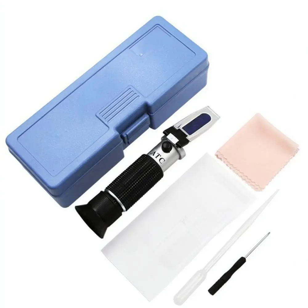 Handheld Sugar Measurement Tool Brix Refractometer For Fruit Picking Beverage Production Food Quality Lab Inspector