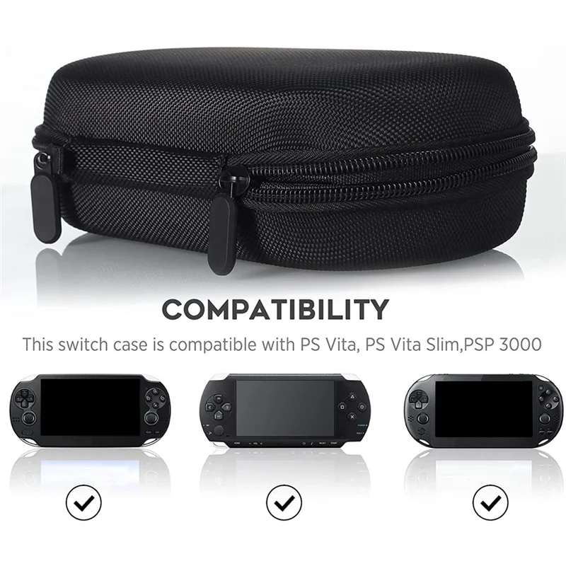 M16K-Organizer Fall Hard Shell Stoßfest Wasserdichte Tasche Staubdicht Tragbare Lagerung Box Für PS Vita 1000 Für PSV 2000