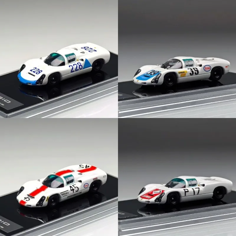 CarPort CPM 1:64 Premium Sports Car # 910 Racing Coating Die Casting Alloy Car Model Adult Collection Ornament
