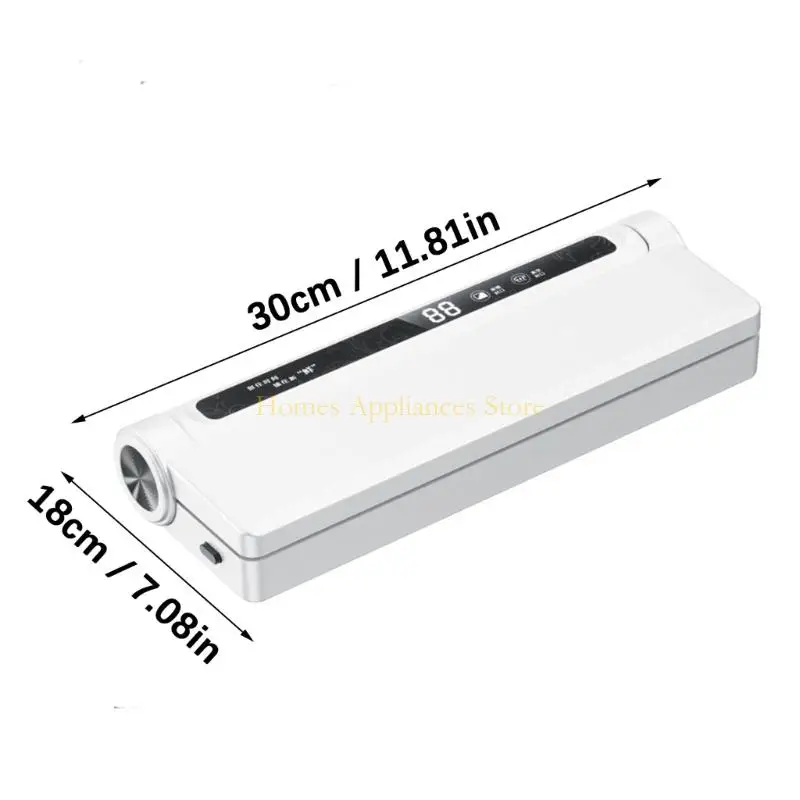 D0AB 220V真空フードシーラーハンドヘルドポンプフードストレージ20pcsバッグ