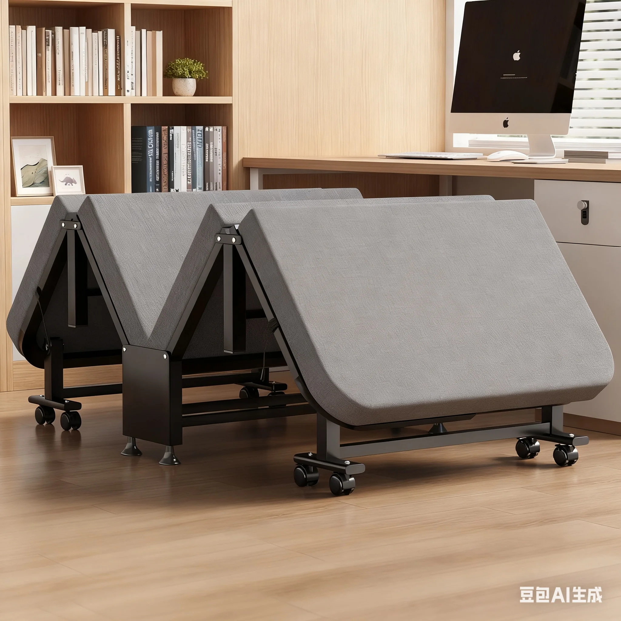 Lunch break Stacking bed Office reclining chair Human bed New type of nap artifact Home hospital escort camp bed