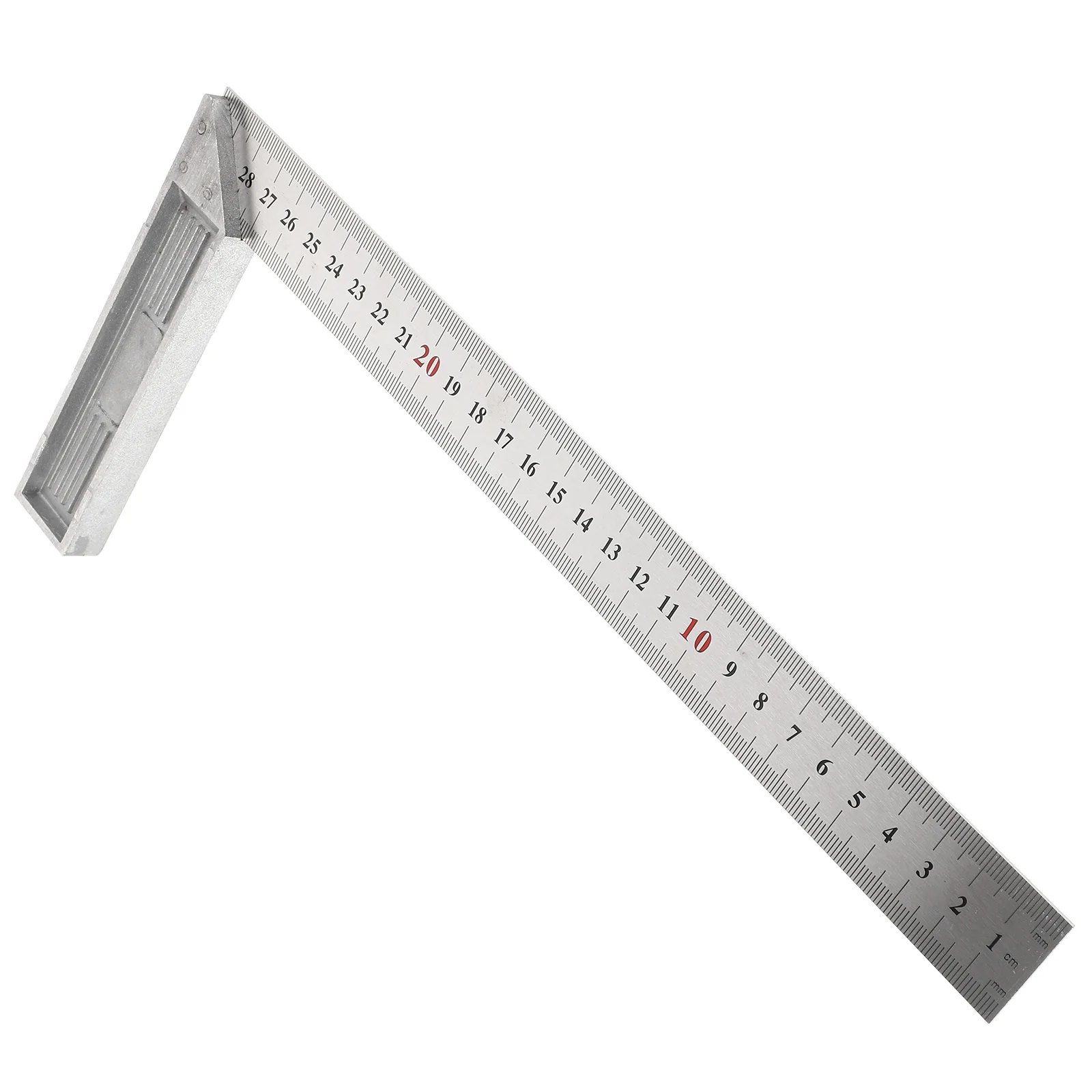 

s 300mm Thick Stainless Steel Carpenter Square Woodworking Measuring Ruler Construction Tool Precision Measurement