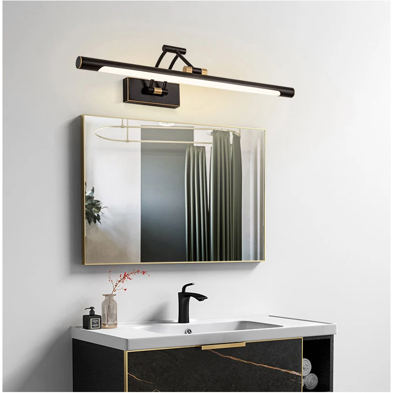 LED Linear Banheiro Vanity Light, Espelho Front Lamp, Barra de parede, Luminária Sobre Espelho, Luzes de Maquiagem Moderna