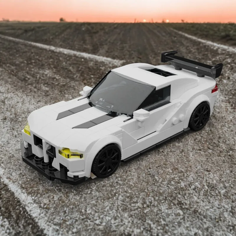 

299Pieces MOC BMWed M4 2024 - Modern Supercar - Creative Building Blocks - Education Model - Birthday DIY Gift