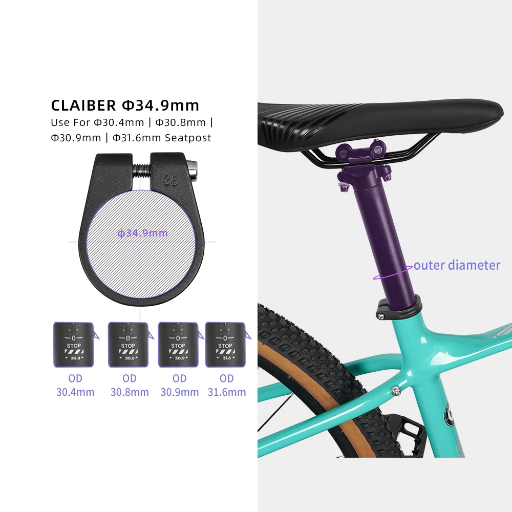 Toseek Bike Seat Po…