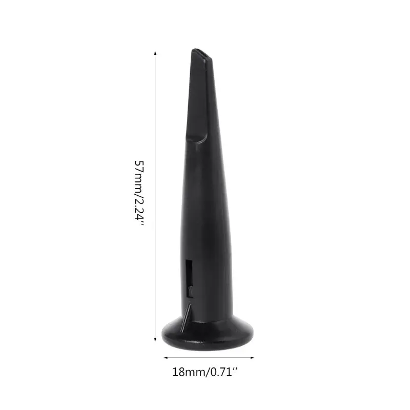 Universal Oscilloscope Probe หมวกป้องกันหมวก Probe หมวกสีดำสีเทากับ Hook