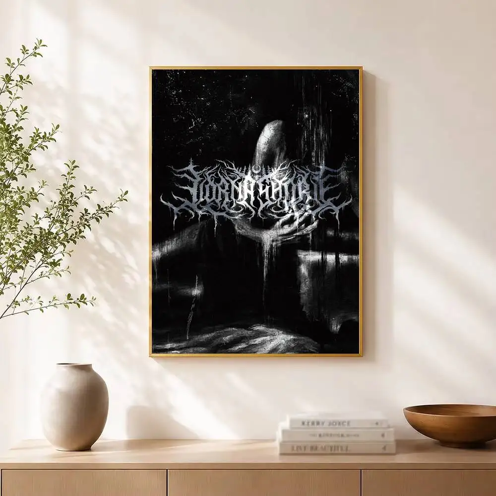 L-Lorna Shore Pain Remains Poster High Quality Dorm Living Room Aesthetic Wall Decoration Painting Stickers Gift