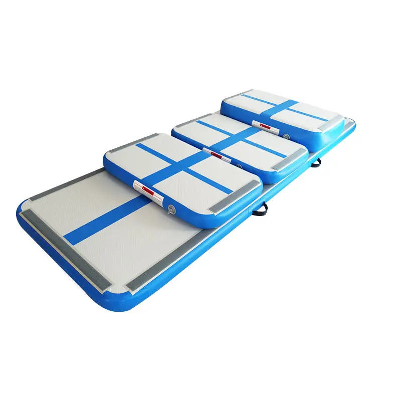 Горячая Распродажа, настраиваемый надувной коврик для батута DWF, акробатическая платформа, надувной коврик для гимнастики, тренировочный коврик