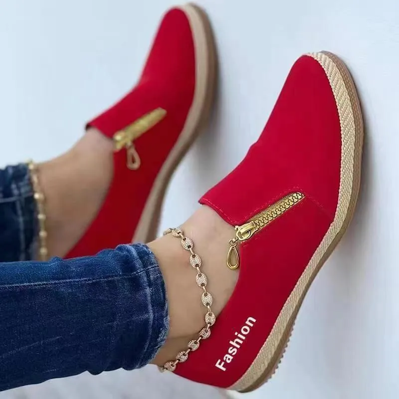 

Women Flat Shoes Fashion Casual Round Head Sports Shoes Comfort Couple Walking Flats Daily Female Footwear Zapatillas Mujer