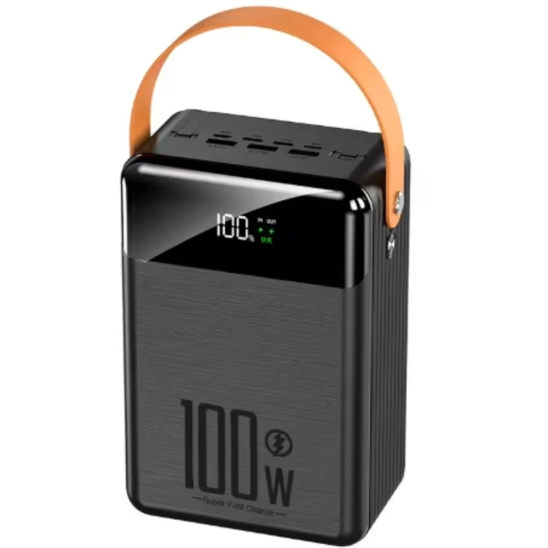 

Outdoor Portable Power Bank High-Capacity10000mAh 20000mAh 66W 100W 120W Large Power Bank Outdoor Camping Emergency Power