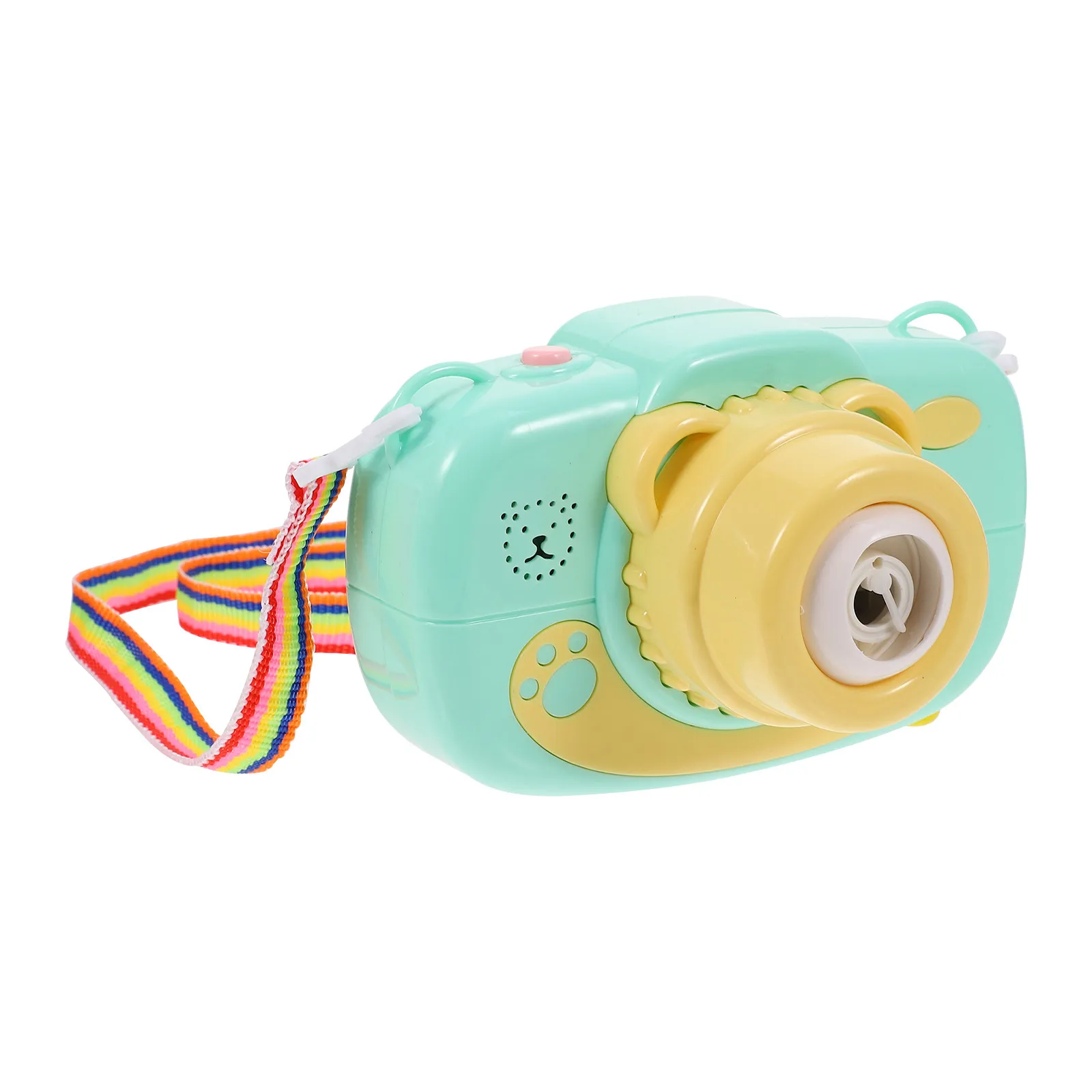 Electric Bubble Maker for Kids – Lightweight, Leakproof, with LED Lights & Music, Perfect Birthday Gift