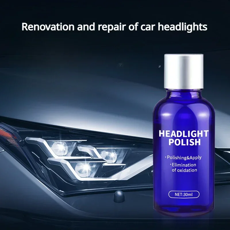 Car Headlight Restoration Polishing Kits Headlamp Repair Kits Car Light Polisher Cleaning Paste Car Paint Care Refurbish Agent