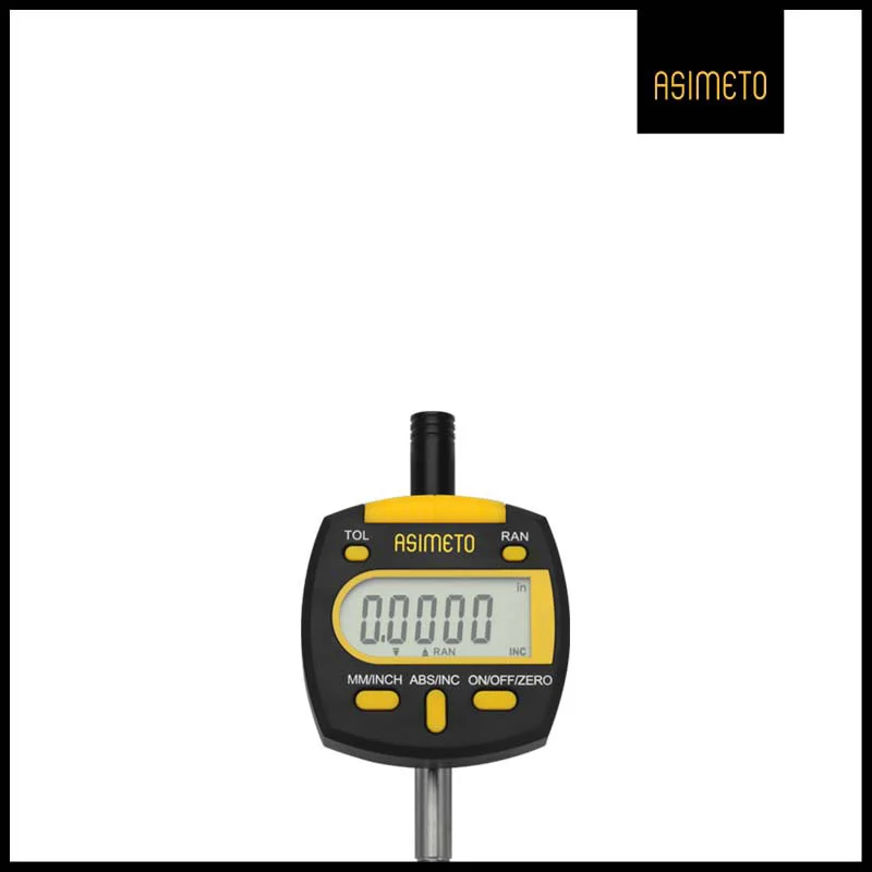 ASIMETO resolution 0.001mm/0.01mm measuring range 0-12.5/25/50mm Digital Indicator