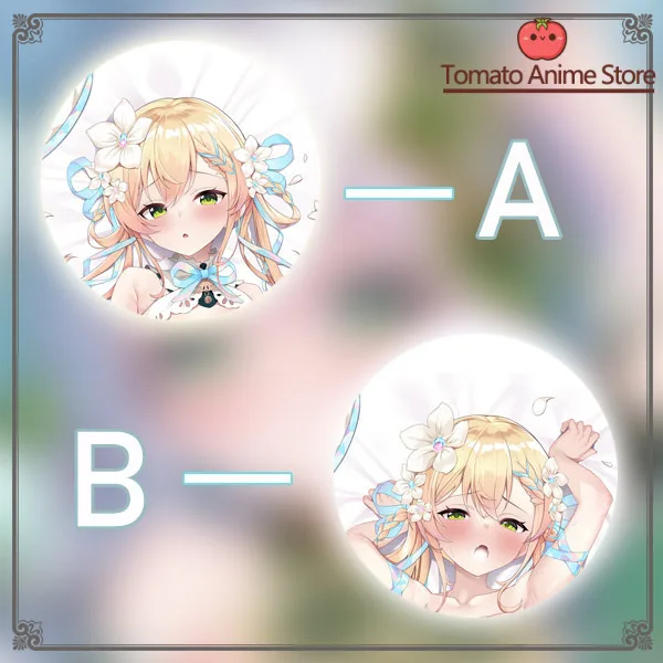 

Anime Game Hololive ももすずねね Dakimakura Hing Body PillowCase Cushion Otaku Bed Linings Xmas