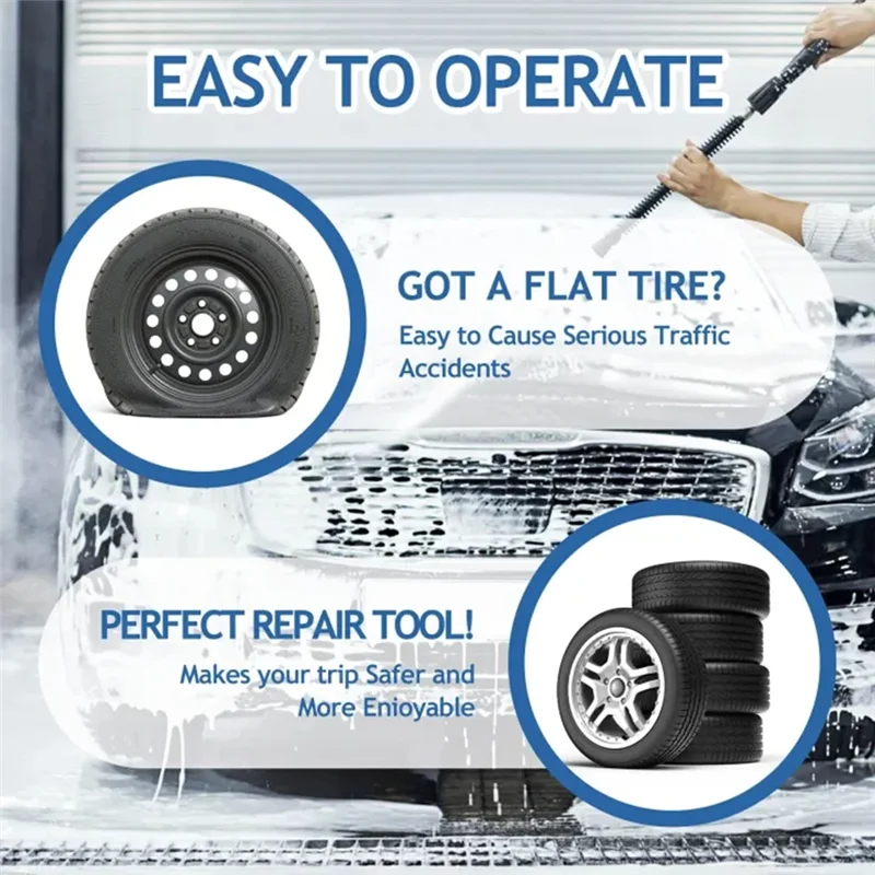 

AT92-Ролик для заплаты шин для легковых автомобилей, грузовиков, мотоциклов — полировальное колесо 42 мм, высокоскоростная шлифовальная головка для шин и инструменты для ремонта шин