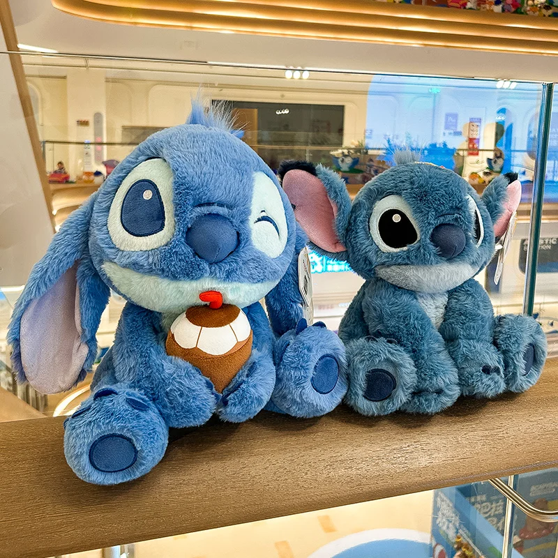 Lilo & Stitch Juguete de peluche con puntadas de coco/encanto para mochila/llavero: un recuerdo de regalo de cumpleaños perfecto para niñas