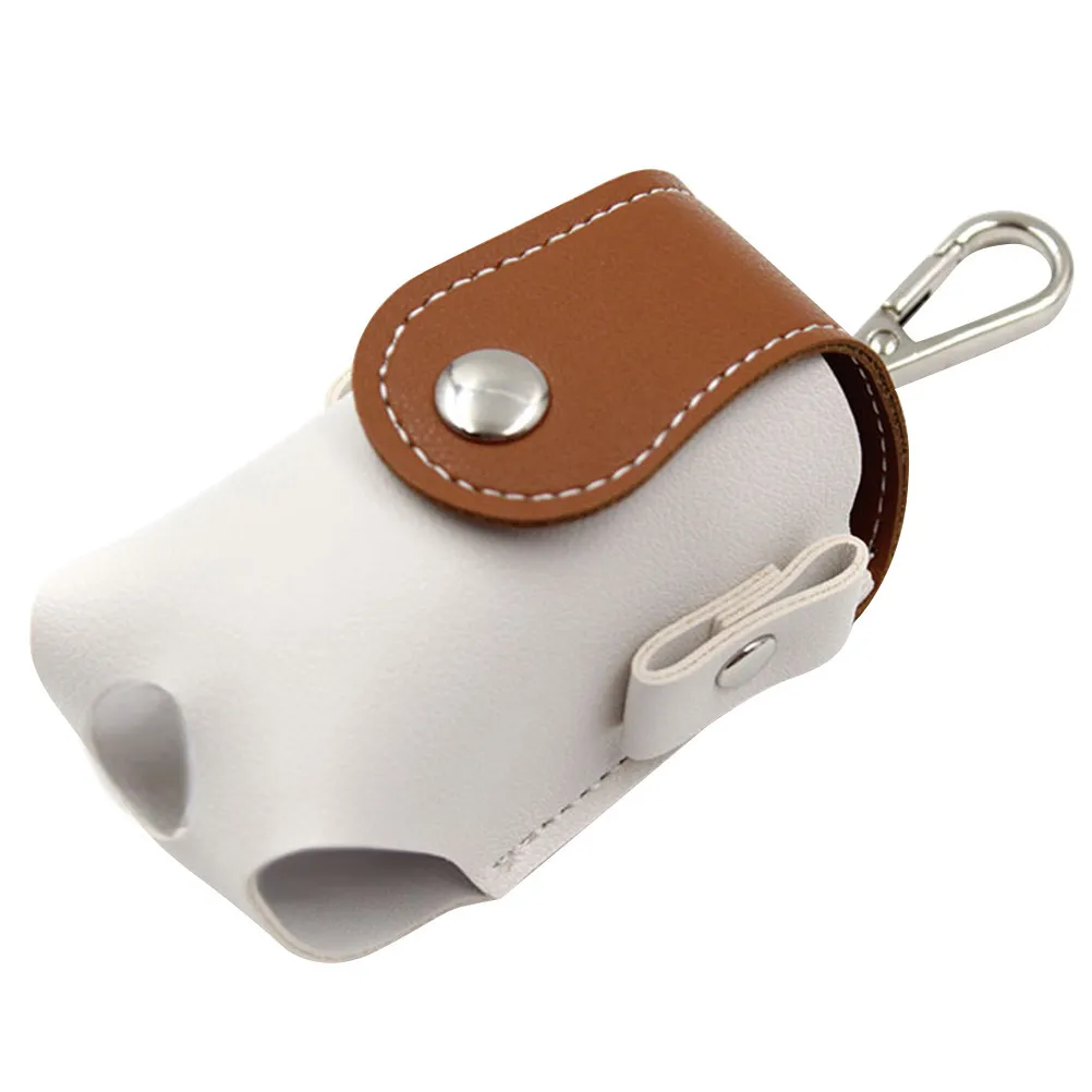 

Golf Ball Bag PU Material Hanging Outdoor Portable Lightweight Golfing Ball Organizer Convenient Golf Supplies Pouch