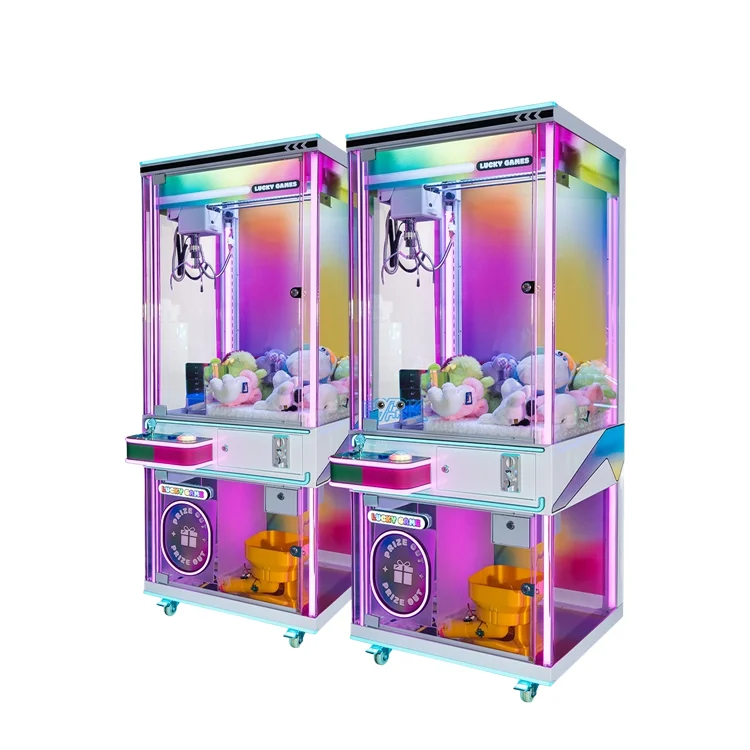 

Custom Coin Operated Doll Machine New Design Claw Plush Toy Crane Machine for Arcade Game Center