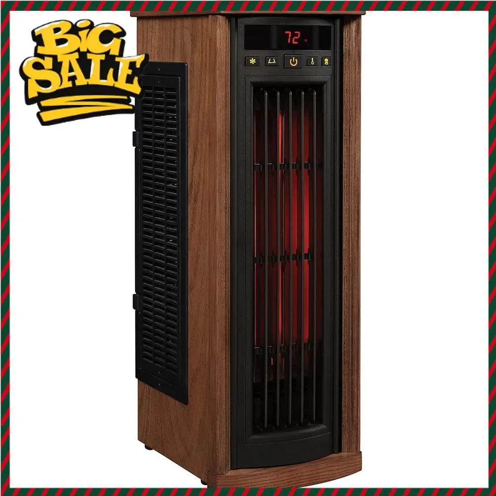 

Бестселлер: Энергоэффективный осциллирующий обогреватель для больших помещений площадью до 1000 кв. футов