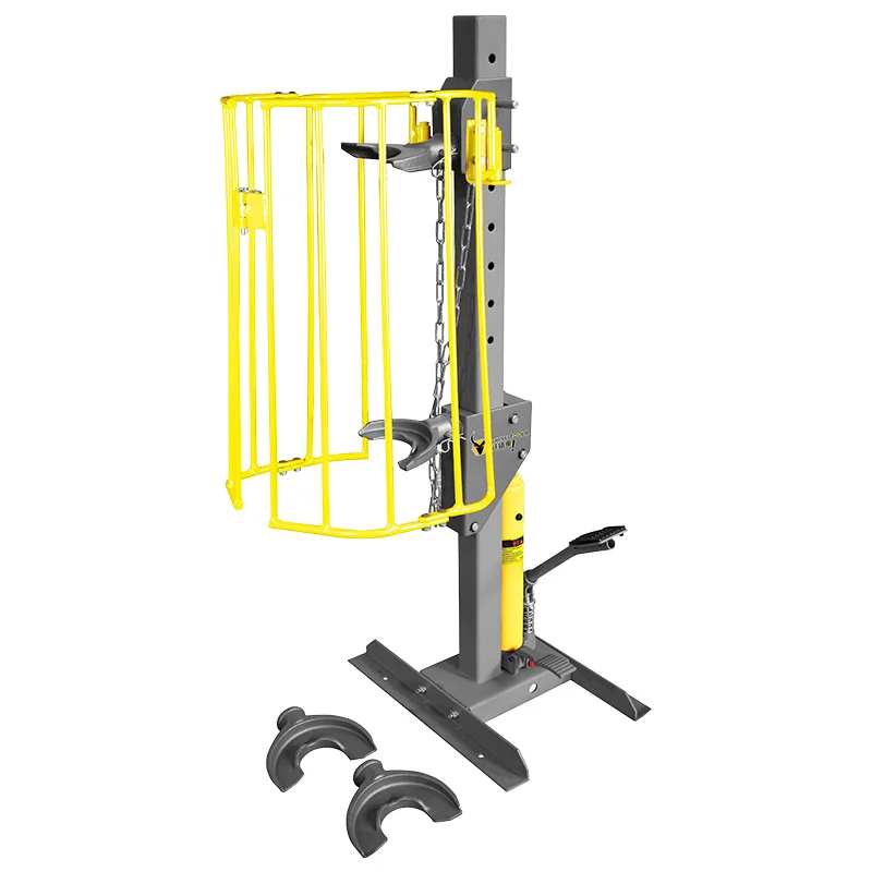 Auto Strut Coil Hydraulic Spring Compressor With Safety Guard Vehicle Equipment