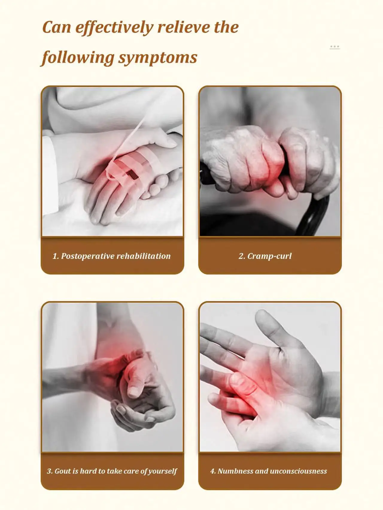 TJ-OM014-8 Physical Therapy Robot Gloves Finger Joint Exercise & Hand Stroke Rehabilitation Equipment 1-Year Class I