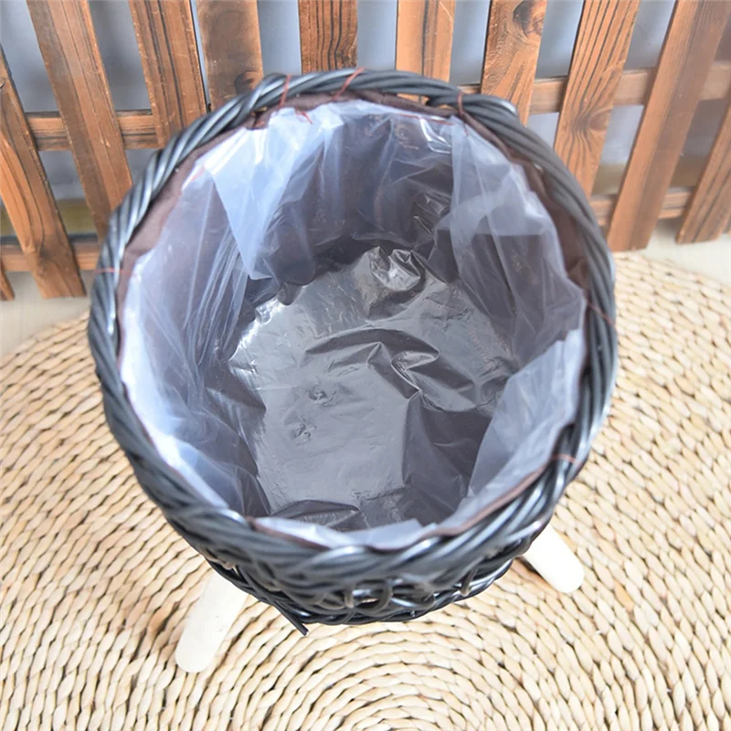 

Balcony Floor-Standing Plant Baskets Woven Flower Pots Living Room Decorative Flower Stands Indoor Storage Racks