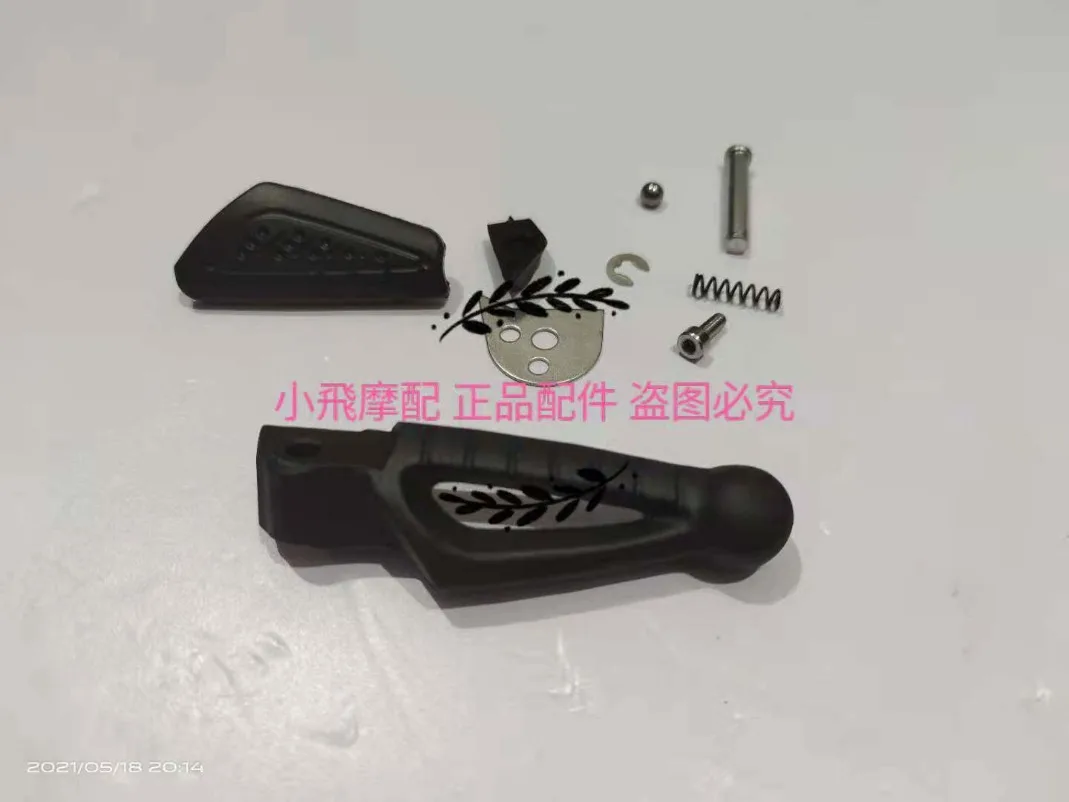 Foot Pegs Footrests Front & Rear Left Right for Benelli BJ300 BN302 STNT302 Blue Dragon Little Yellow Dragon