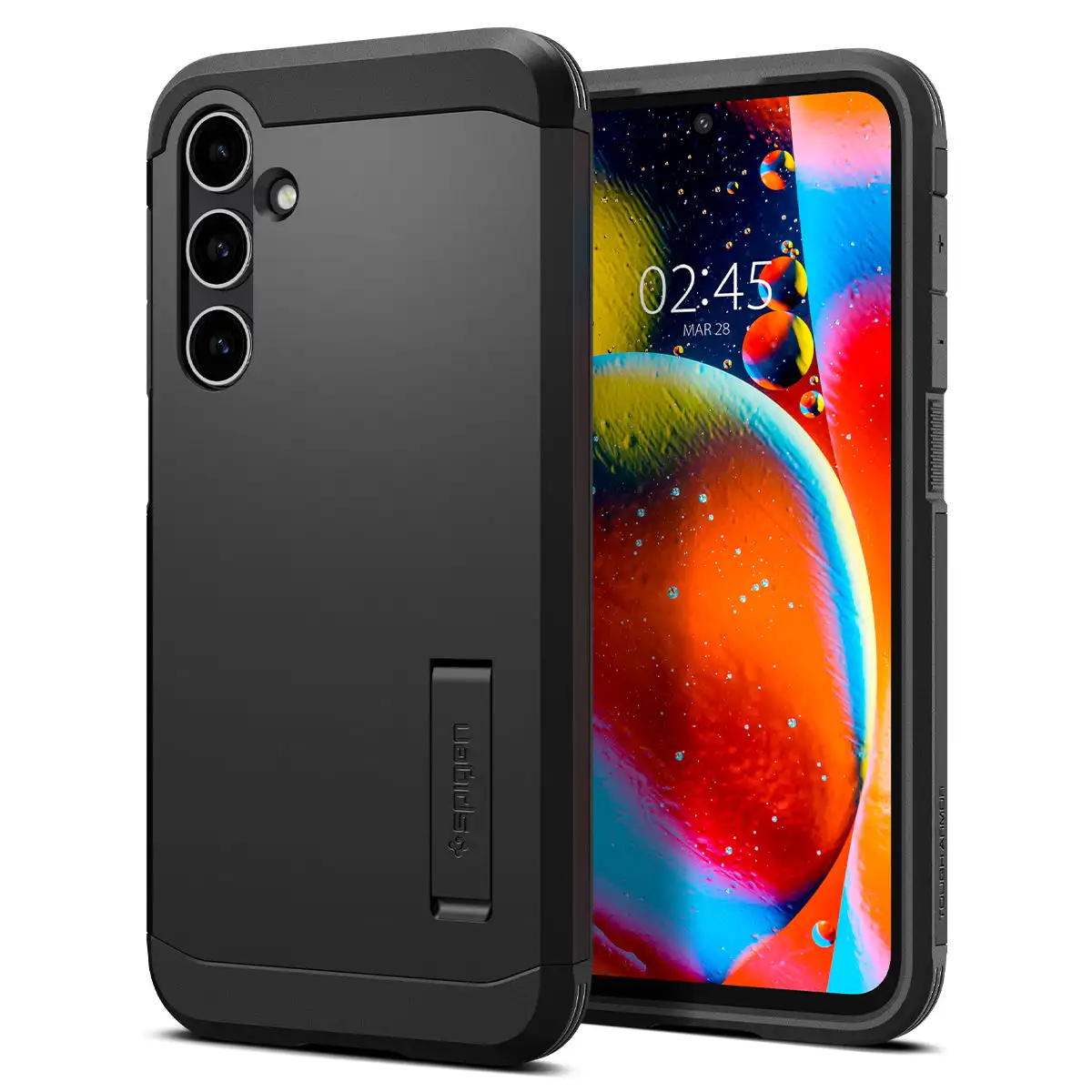 Spigen Tough Armor, black - für Samsung Galaxy S23 FE
