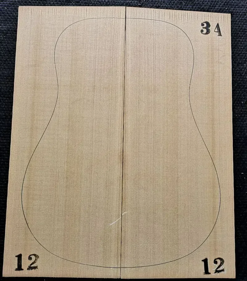 

Red Cedar Solid wood Guitar Top 41 Inch DIY Wood Guitar Panel Handmade Guitars Making Material 4.5*220*550mm(2pcs)